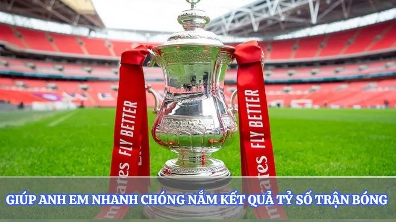 Giúp anh em nhanh chóng nắm kết quả tỷ số trận bóng 