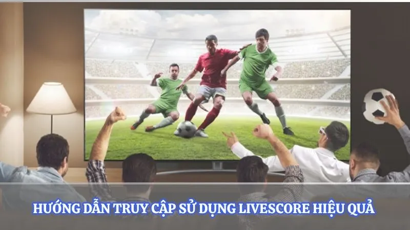 Hướng dẫn truy cập sử dụng Livescore hiệu quả 
